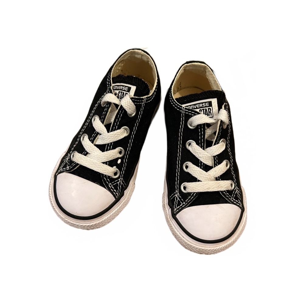 Infant Chuck Taylor Black Converse Sneakers - Picture 1 of 2